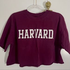 Harvard crop top